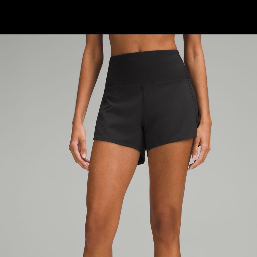 Lululemon speed up short 4” black lined